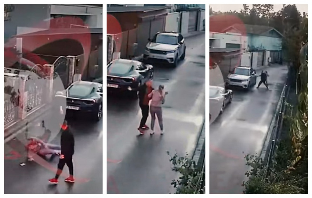 VIDEO! Noi imagini ŞOC cu continuarea bătăii dintre Anamaria Prodan şi Reghe! El a trântit-o pe jos, ea a tras ca o disperată de el!